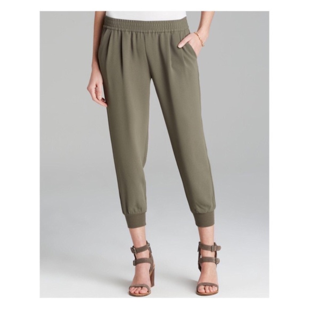 Joie olive jogger style pants